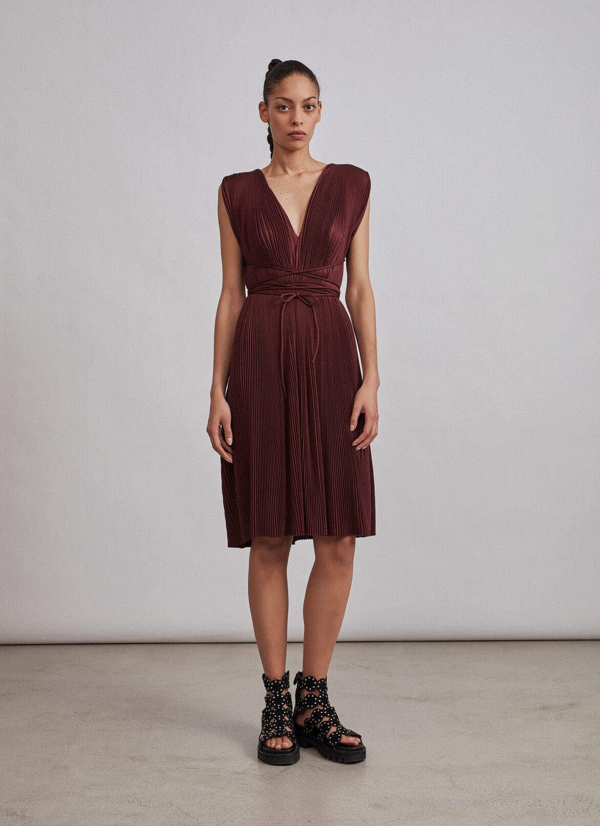 Dresses ALAÏA BURGUNDY DRESSES